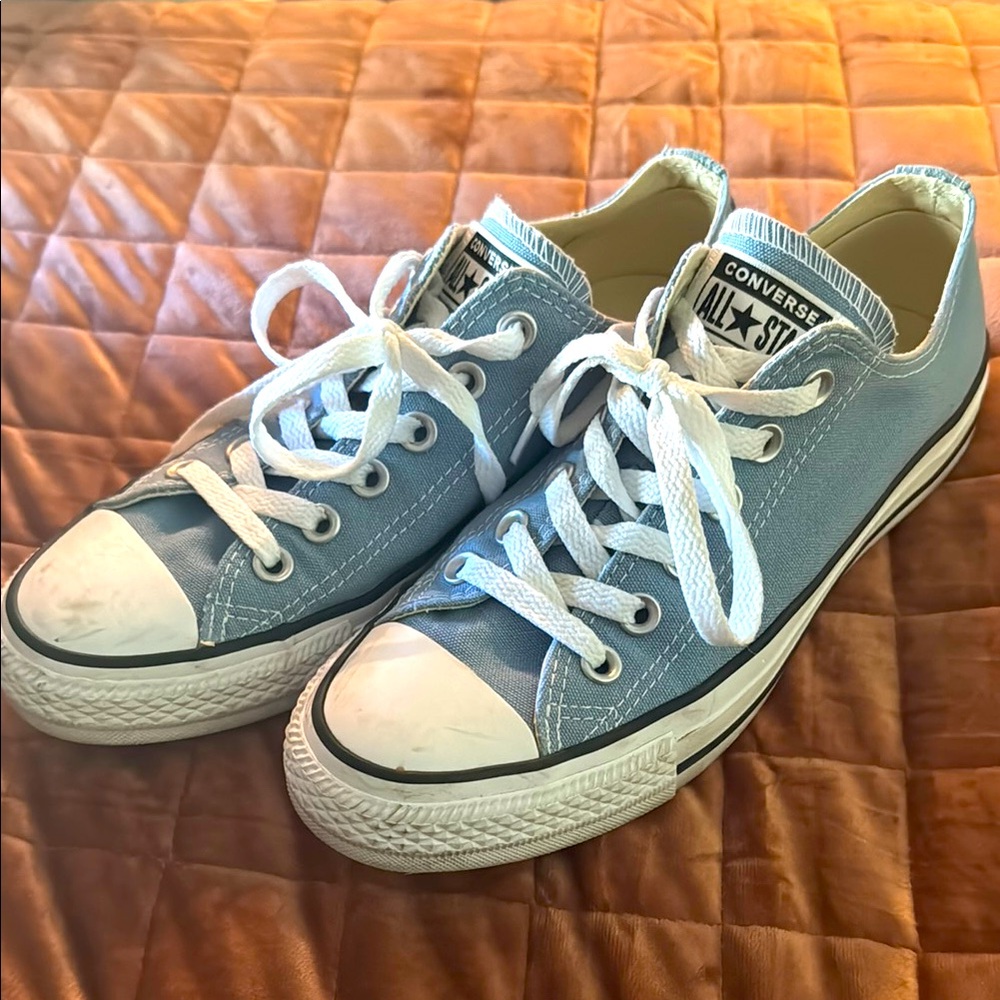 Converse Blue Sneakers - Picture 1 of 5